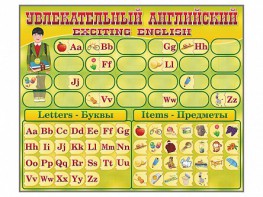 Комплект оборудования "Английский алфавит" с комплектом тематических магнитов - fgospostavki.ru - Южно-Сахалинск