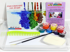Набор для рисования "Эбру-Семерка" - fgospostavki.ru - Южно-Сахалинск
