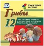 Тематические карточки "Грибы" - fgospostavki.ru - Южно-Сахалинск
