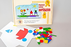 Игровой набор Фребеля "Конструктор плоскостной-1" (Серия "Эксперимент") - fgospostavki.ru - Южно-Сахалинск