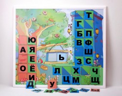Магнитная доска "Город букв" - fgospostavki.ru - Южно-Сахалинск