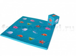 Игровой мат "Море" с кубиком - fgospostavki.ru - Южно-Сахалинск