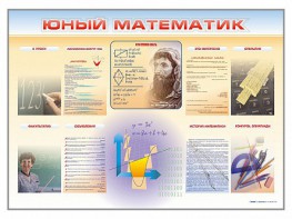 Стенд-уголок "Юный математик" - fgospostavki.ru - Южно-Сахалинск