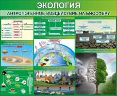 Стенд "Экология. Антропогенное воздействие на биосферу" - fgospostavki.ru - Южно-Сахалинск