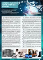 Стенд "История развития компьютерной техники" Вариант 1 - fgospostavki.ru - Южно-Сахалинск