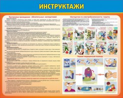 Стенд "Инструктажи" - fgospostavki.ru - Южно-Сахалинск