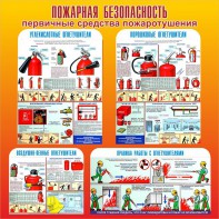 Стенд "Пожарная безопасность" Вариант 2 - fgospostavki.ru - Южно-Сахалинск
