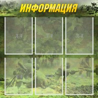 Стенд "Информация" Вариант 5 - fgospostavki.ru - Южно-Сахалинск