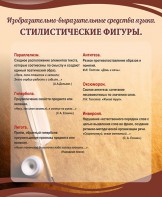 Стенд "Стилистические фигуры" Вариант 2 - fgospostavki.ru - Южно-Сахалинск