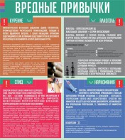 Стенд "Вредные привычки" - fgospostavki.ru - Южно-Сахалинск