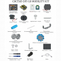 Robo kit DIYGO Мобильный робот с колесами всенаправленного движения - fgospostavki.ru - Южно-Сахалинск